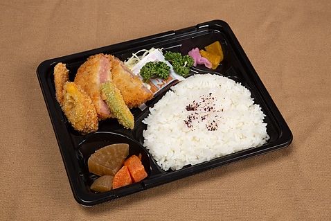 ハムカツ弁当