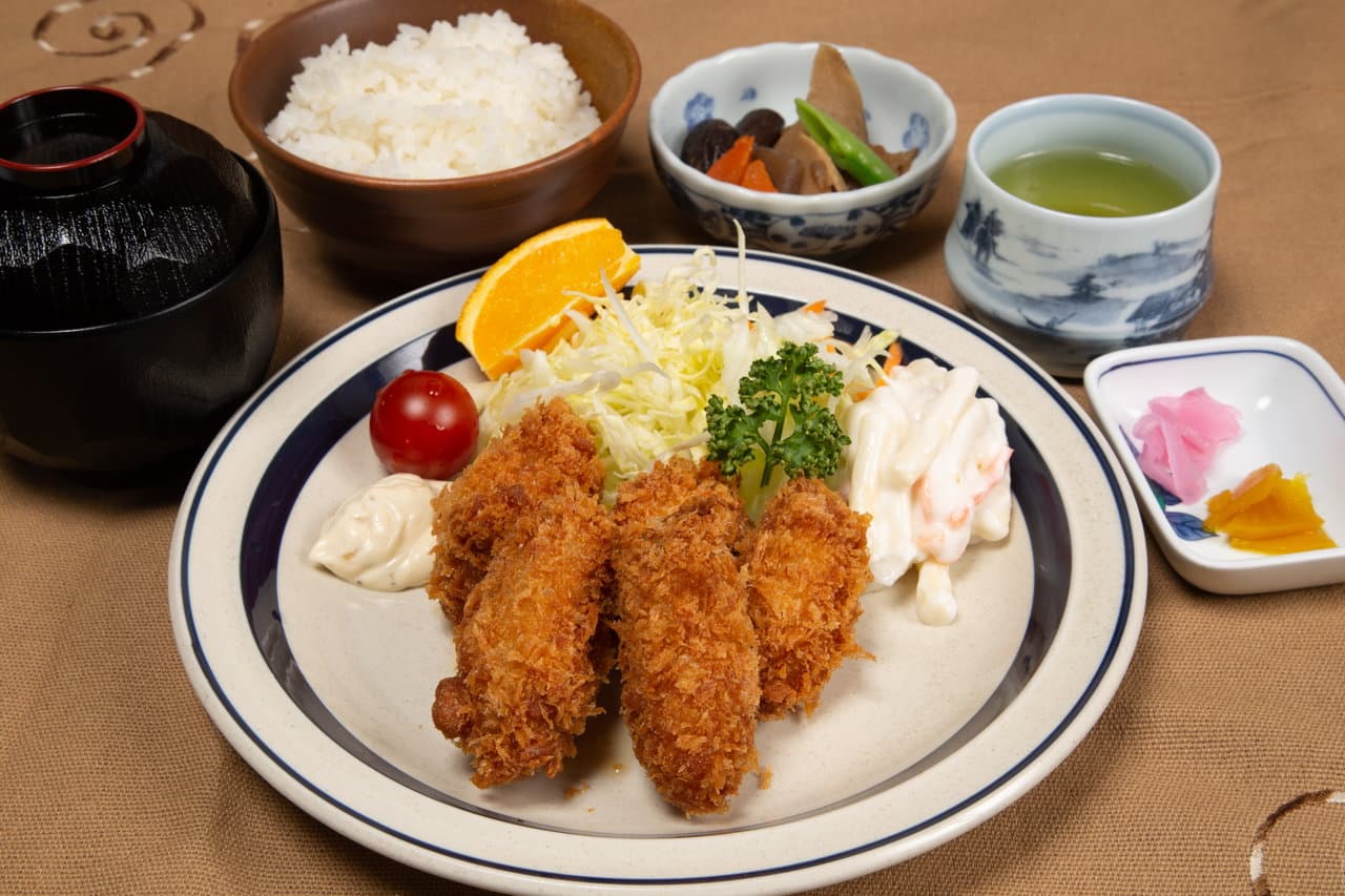 カキフライ定食
