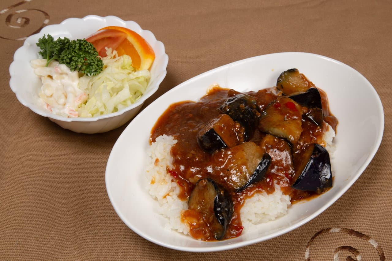 マーボー茄子丼