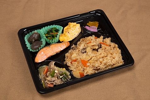 鮭・竹の子弁当